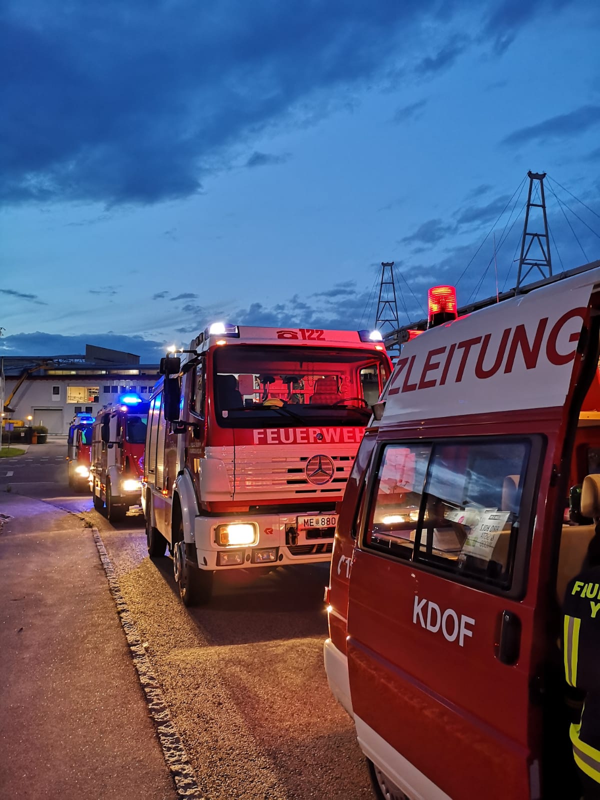 Kleinbrand mit starker Rauchentwicklung