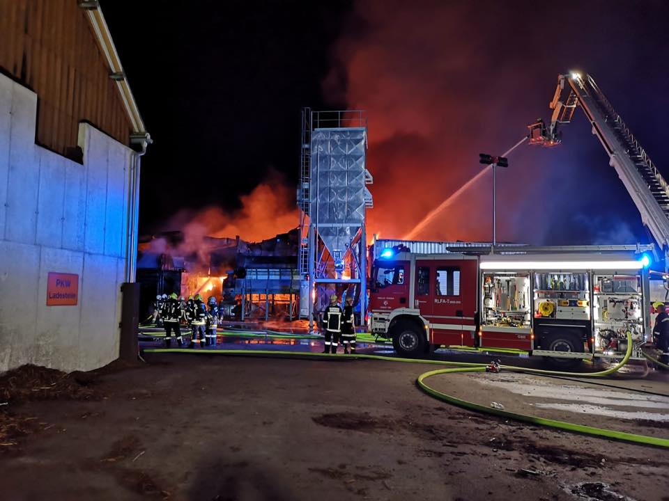 Großbrand in Neumarkt