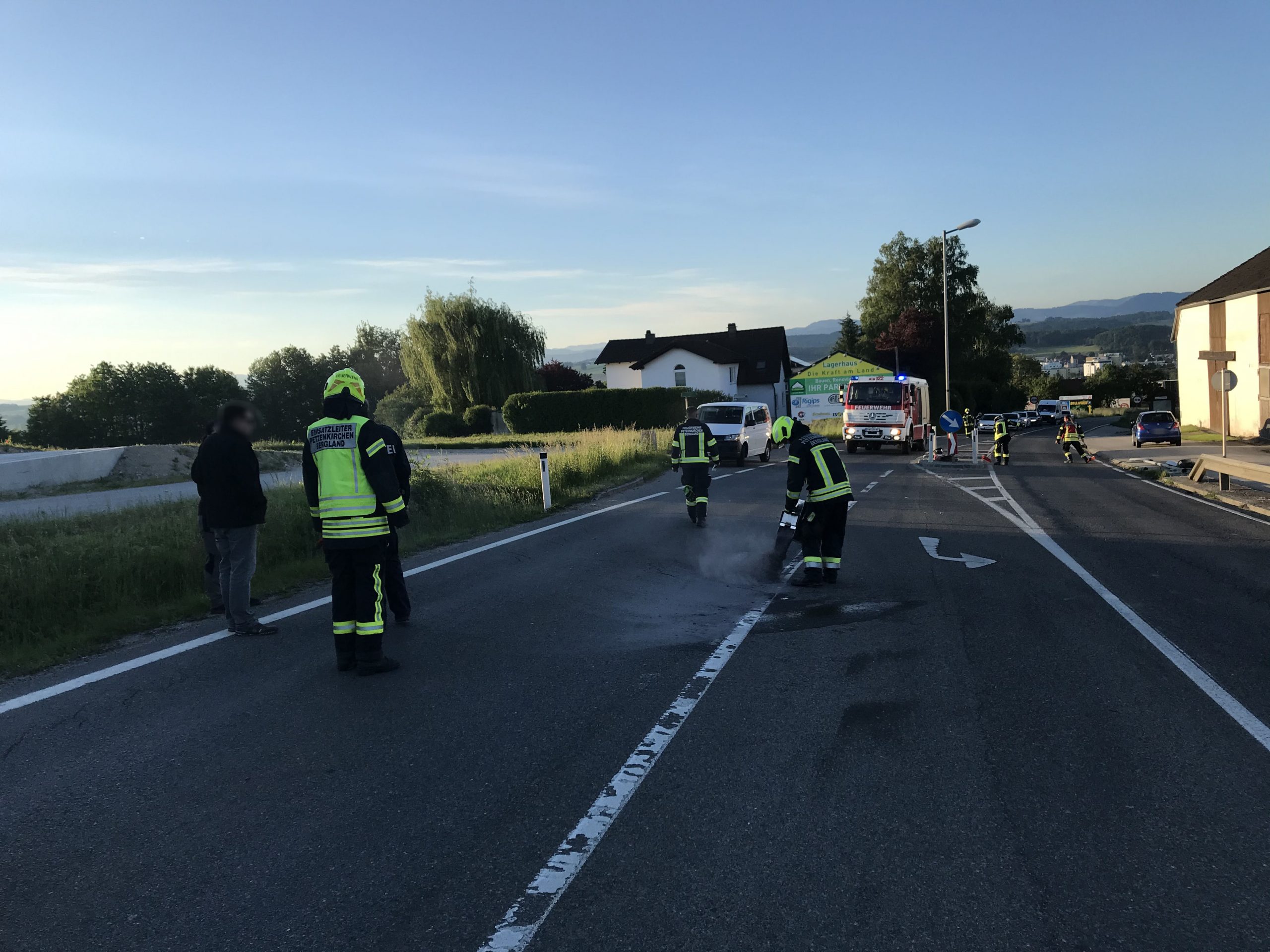 Fahrzeugbergung nach Verkehrsunfall