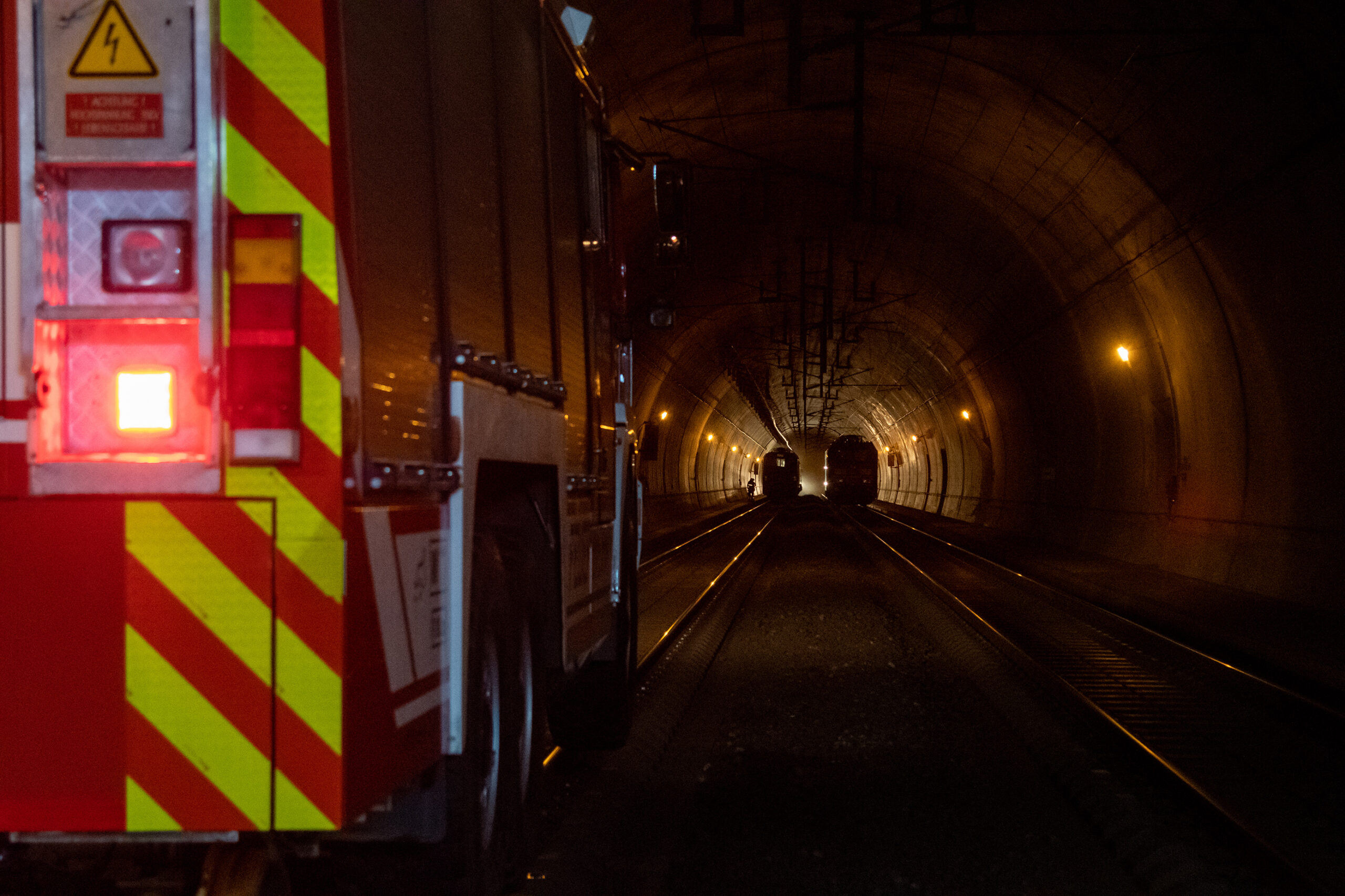 Einsatzübung im Sittenbergtunnel