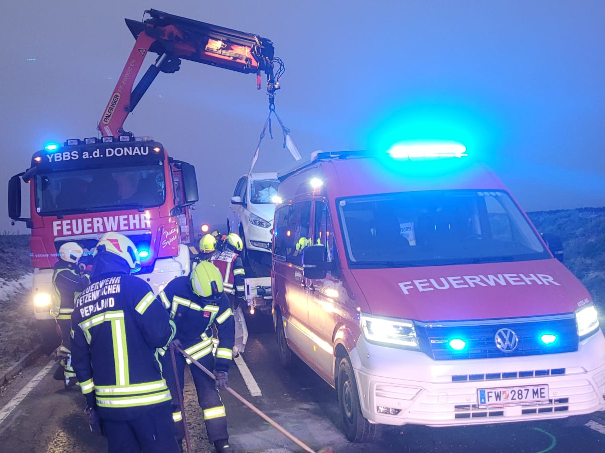 Verkehrsunfall auf der L105