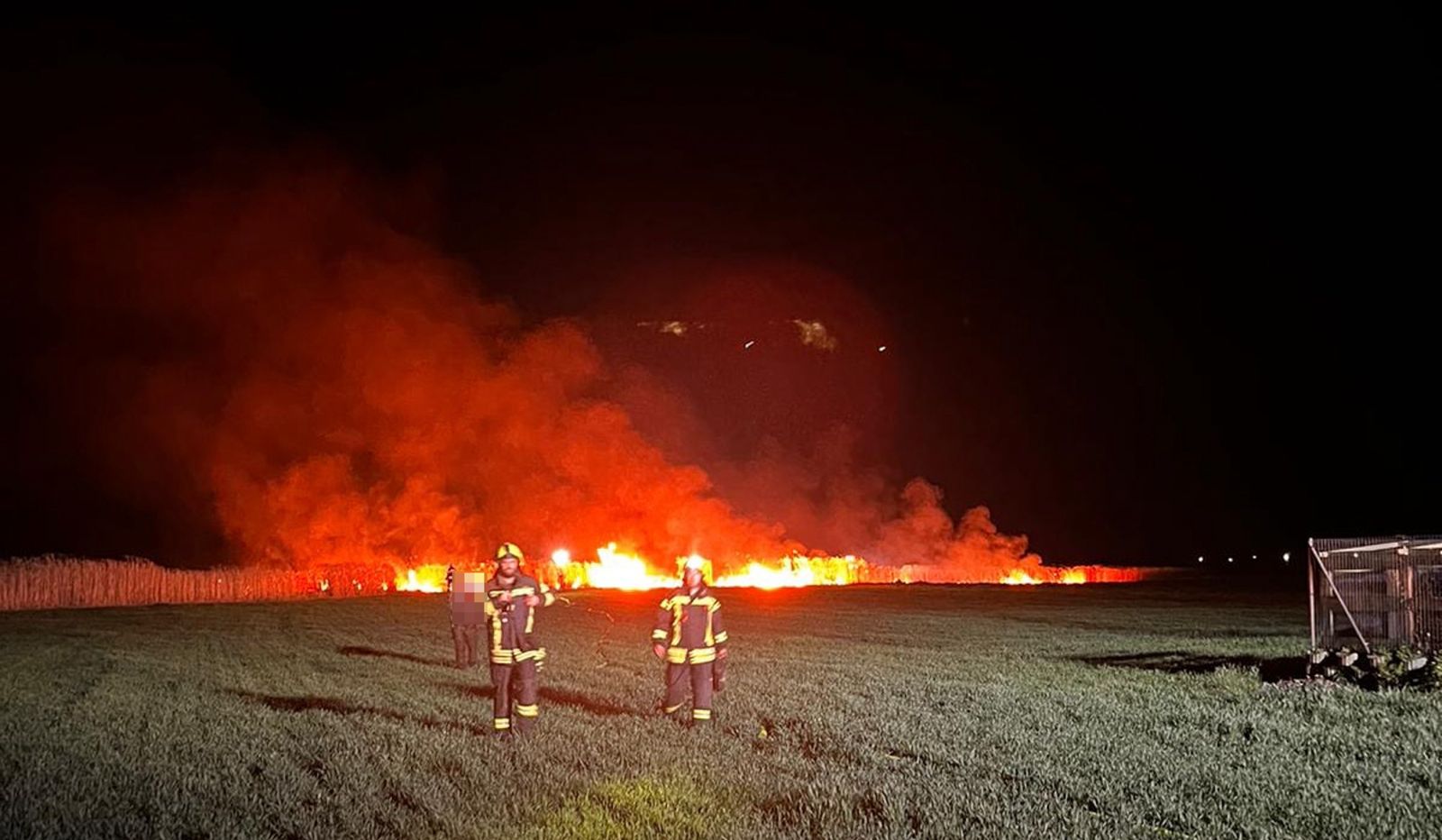 ++ Ausgedehnter Flurbrand in Petzenkirchen ++