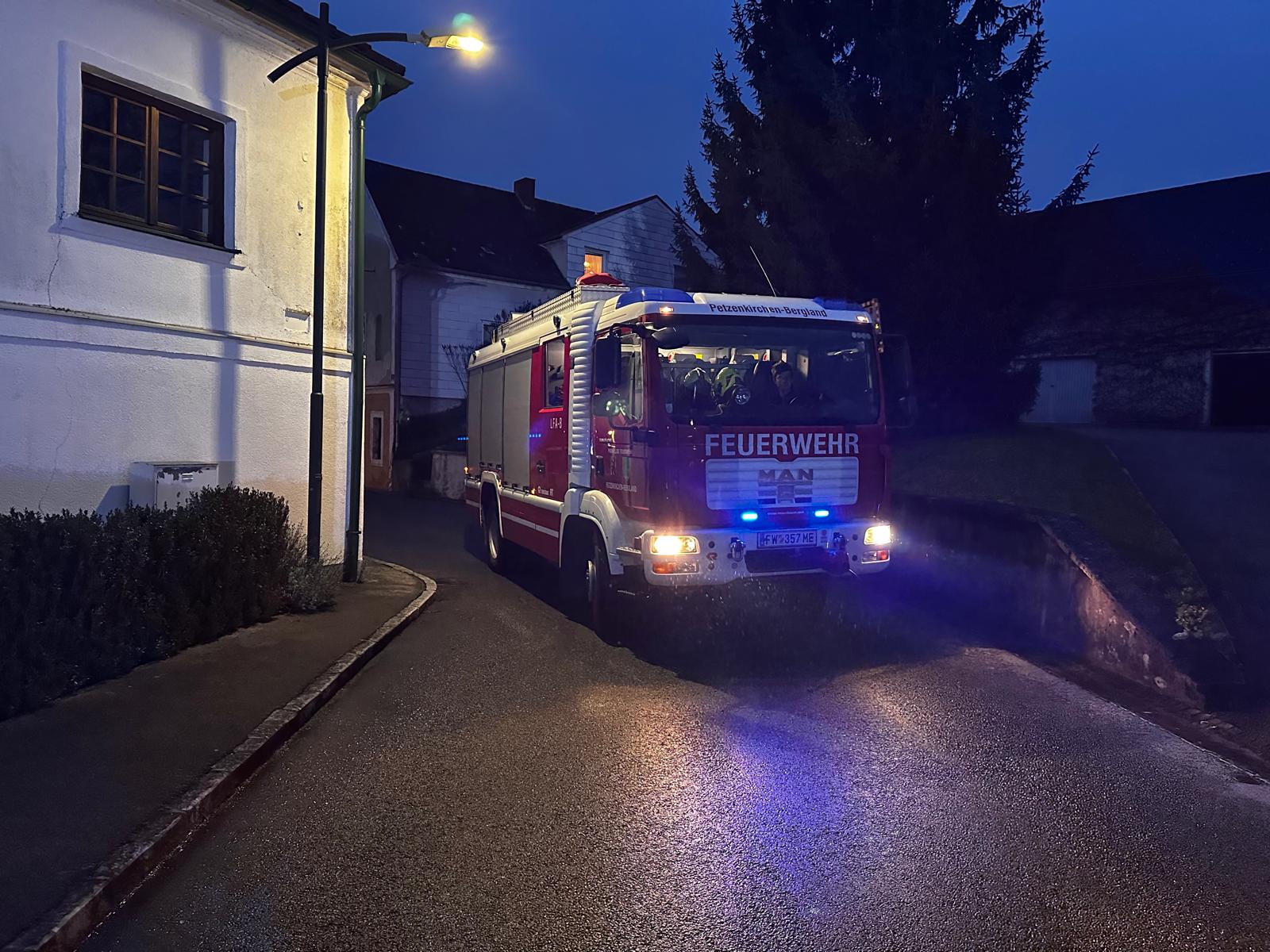 Drei Einsätze in der Vorweihnachtswoche